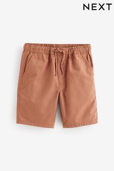 חום טרקוטה - מכנסיים קצרים ללא רכיסה (גילאי 3 עד 16) (180927) | ‏25 ‏₪ - ‏46 ‏₪