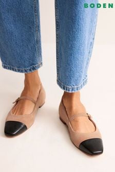 Boden Brown Mary Jane Flats (181228) | SGD 181