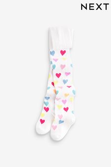 Cotton Rich Heart Tights