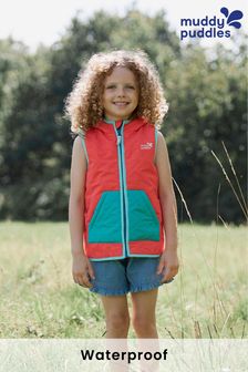 Muddy Puddles Quilted Colourblock Gilet