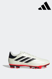adidas White Performance Copa Pure II Club Flexible Ground Boots (182074) | $99