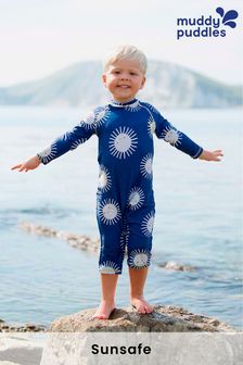 Синий - Muddy Puddles костюм для серфинга из переработанных материалов с УФ-защитой (182242) | €44