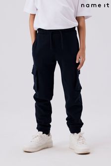 Name It Blue Cuffed Cargo Trousers (182999) | ￥4,050