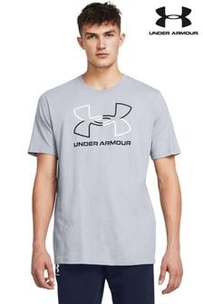 Under Armour Grey Foundation Short Sleeve T-Shirt (183081) | OMR12