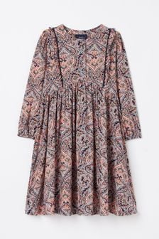 Joules Bekah Multi Paisley Print Dress (183183) | €52 - €61