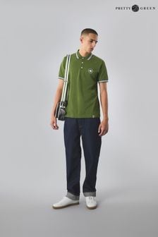 Pretty Green Tipped 100% Cotton Polo Shirt (183336) | NT$2,800