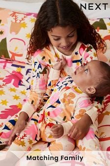 Multicolor - Christmas Fairy Print Girls Cotton Long Sleeve Pyjamas (9 meses-16 años) (183376) | 15 € - 25 €