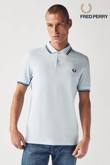 Fred Perry Mens Twin Tipped Polo Shirt (183993) | KRW160,100