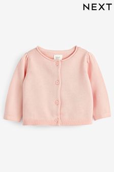 Pink Baby Knitted Cardigan (0mths-2yrs) (184182) | NT$330 - NT$380