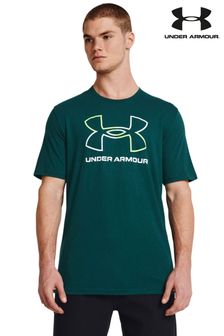 Petrolblau - Under Armour Foundation Short Sleeve T-shirt (184336) | 37 €