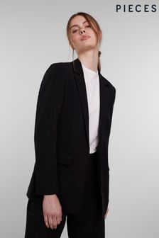 PIECES Black Relaxed Fit Blazer (184366) | ￥7,930