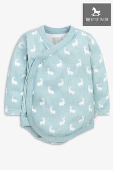 The Little Tailor Baby Easter Bunny Print Soft Cotton Bodysuit (184757) | €15