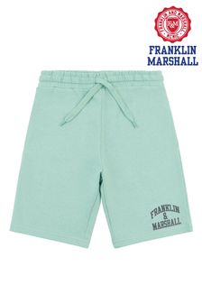Franklin & Marshall Greean Arch Letter Shorts