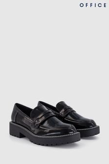 Office Black Chunky Contrast Stotch Loafer (185826) | AED250