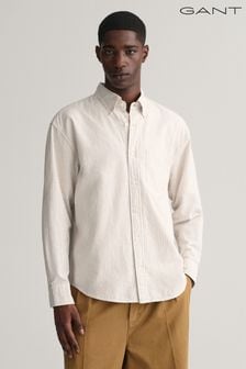 GANT Relaxed Fit Archive Oxford Stripe White Shirt (186180) | 92 €