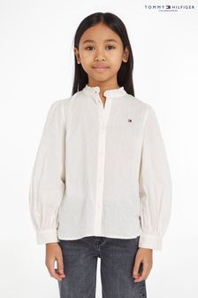 Tommy Hilfiger Kids White Frill Collar White Shirt (186806) | €34 - €41.50