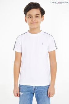 Tommy Hilfiger - T-shirt da bambino con Bianco a contrasto (186852) | €33 - €39