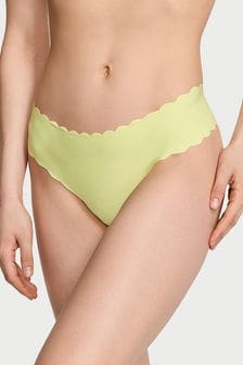 Victoria's Secret Citron Glow Yellow Scallop Thong Knickers (187445) | €10.50