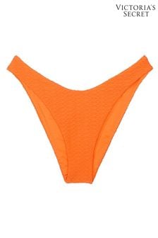 Sunset Orange Fishnet - Victoria's Secret Swim Bikini Bottom (187754) | kr460