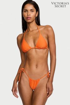 Oranžna mreža z motivom sončnega zahoda - Zgornji del bikinija Victoria's Secret Swim (188138) | €33