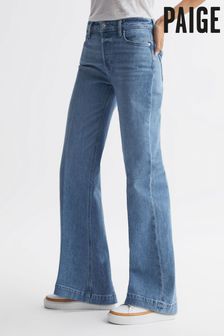 Reiss Peace Out Leenah 32 Paige High Rise Flared Jeans (188273) | $461