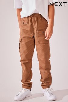 Tan Brown - Cargo Trousers (3-16yrs) (188391) | kr340 - kr430