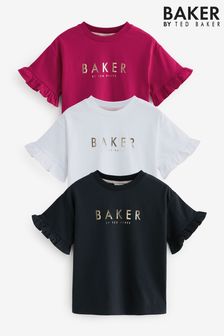 حزمة 3 تيشرتات متعددة الألوان من Baker by Ted Baker