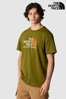 The North Face Green Mens Rust 2 Short Sleeve T-Shirt (188595) | €37