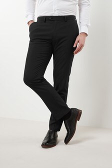 Black Skinny Fit Trousers With Stretch (189023) | €13.50