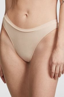 Victoria's Secret PINK Marzipan Nude Thong Seamless Knickers (189229) | €13