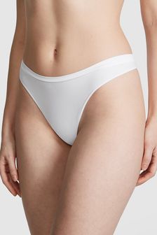 Victoria's Secret PINK Optic White Thong Seamless Knickers (189380) | €13