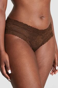 Victoria's Secret PINK Ganache Nude Cheeky Lace Knickers (190084) | €11