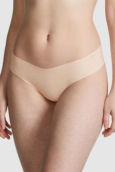 Victoria's Secret PINK Marzipan Nude Thong No Show Knickers (190145) | €14