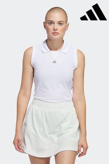 adidas Golf Performance Ultimate365 Twistknit White T-Shirt