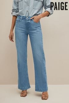 Paige Leenah 32" High Waisted Flared Jeans (190763) | €178