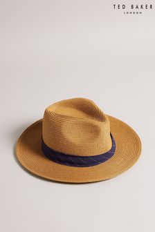 Ted Baker Hurrca Tan Brown Straw Hat (191060) | €58