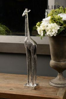 Libra Silver Large Giraffe Sculpture (191565) | kr1 190