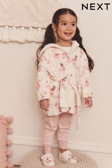 Pink/Cream Cosy Fairy Print Dressing Gown (9mths-8yrs) (191576) | €20 - €26