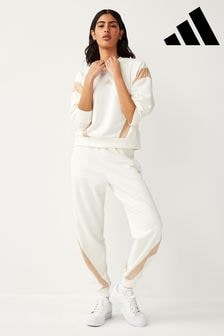 adidas White Laziday Tracksuit (191809) | $137