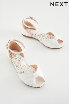 عاجي أبيض - حذاء مناسبات لإشبينة العروس (191937) | 106 د.إ - 140 د.إ