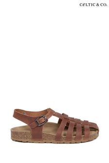 Celtic & Co. Fishermans Brown Sandals (192481) | AED383
