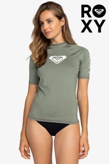 Roxy Whole Hearted Short Sleeve Rash T-Shirt (192553) | KRW57,600