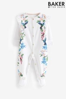Baker by Ted Baker Floral Sleepsuit and Hat Set (193043) | €28 - €31
