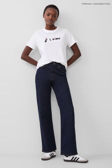 French Connection Je T'aime Graphic T-Shirt (193140) | AED139