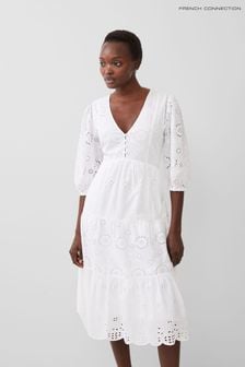 French Connection Broderie Anglaise Dress