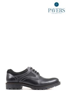 Pavers Gents Black Lace Casual Shoes (193498) | 367 LEI