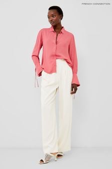 French Connection Cecile Crepe Shirt (193532) | $139