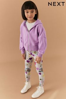Lilac Purple Zip Through Hoodie (3-16yrs) (193655) | KRW25,600 - KRW36,300