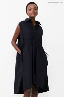 French Connection Rhodes Poplin Shirt Dress (193907) | 223 QAR