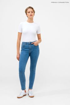 French Connection Soft Stretch Skinny High Rise Trousers